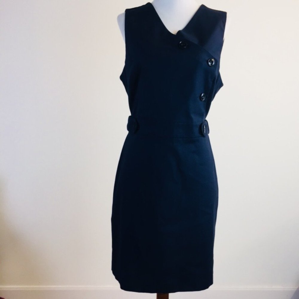 Topshop Navy Blue Dress Size 10